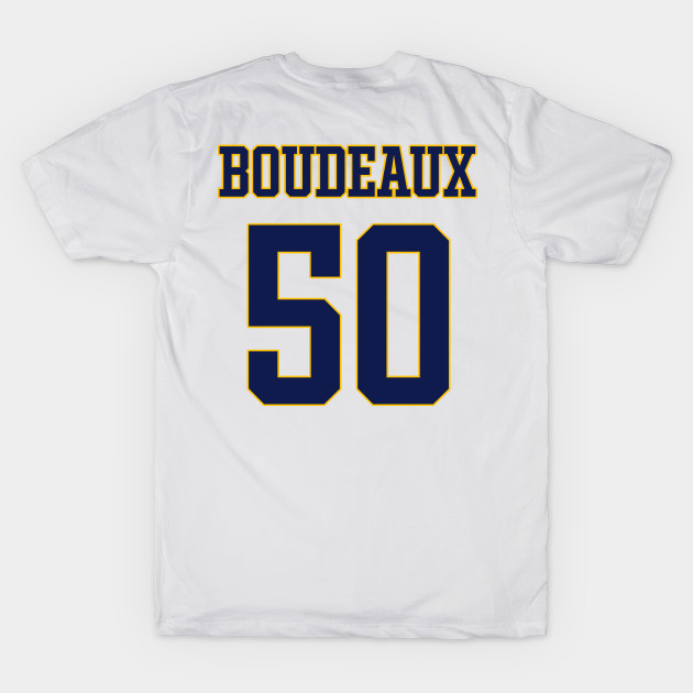 Blue Chips Neon Boudeaux Basketball Jersey (Front/Back Print) by darklordpug